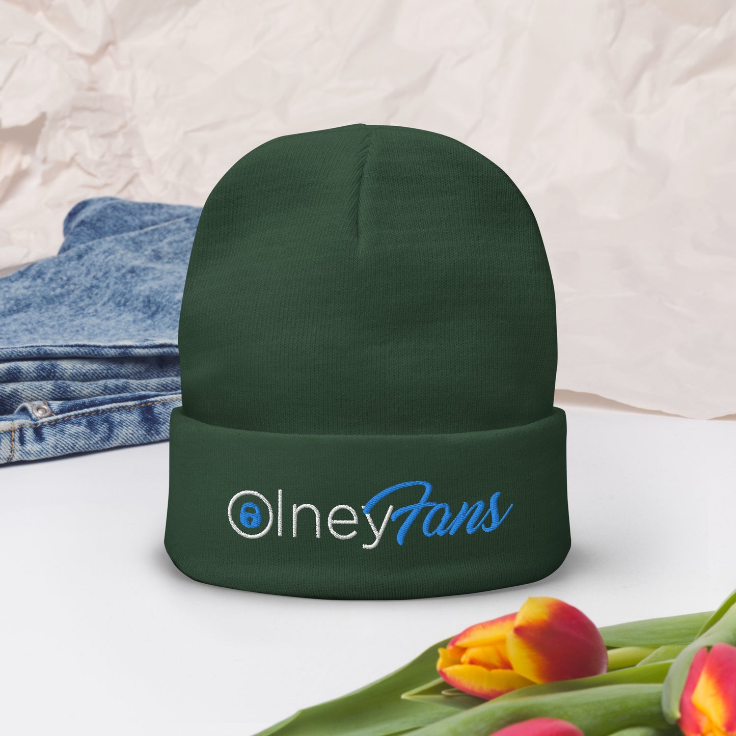 Olney fans Embroidered Beanie