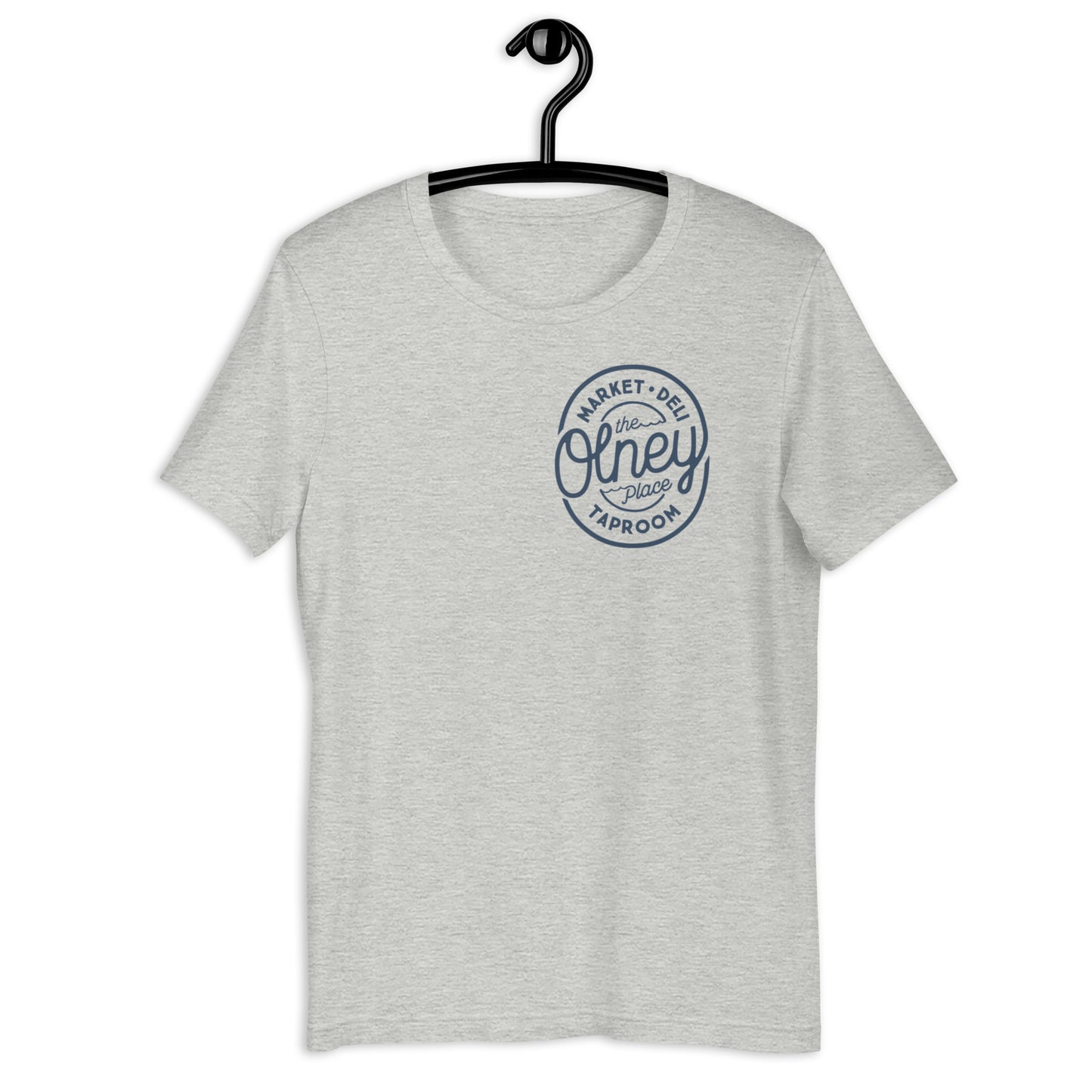 Olney place Basic tee Heather Midnight Navy