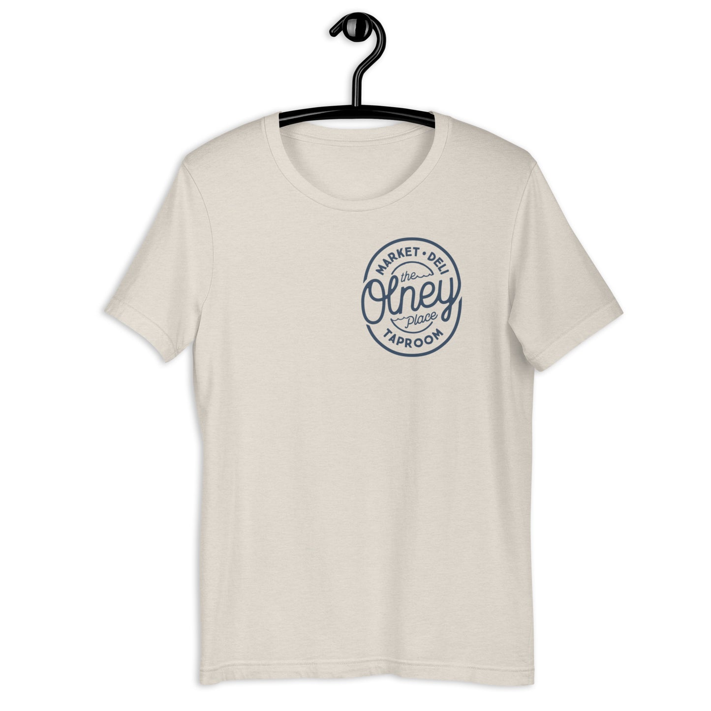 Olney place Basic tee Heather Midnight Navy