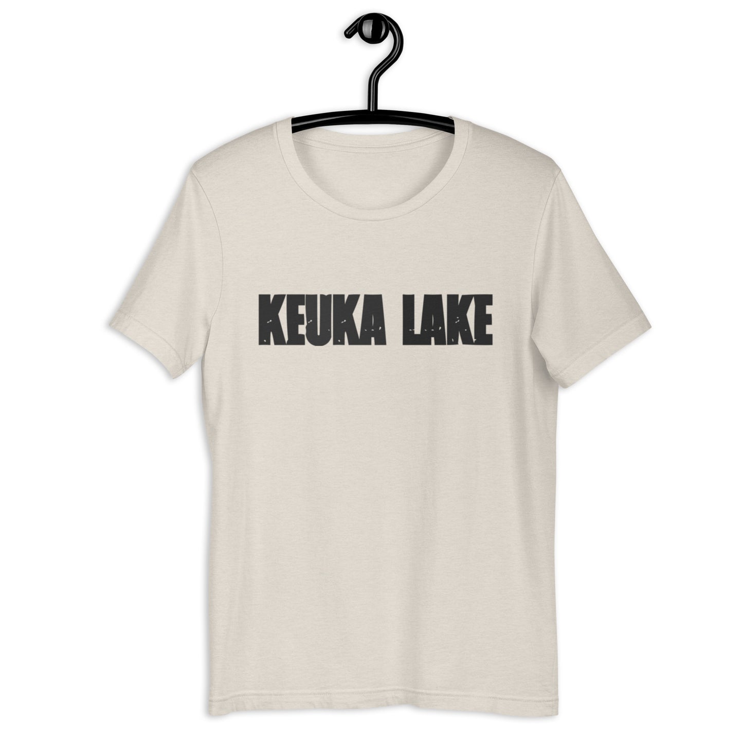 A walk in Keuka Lake Black Print