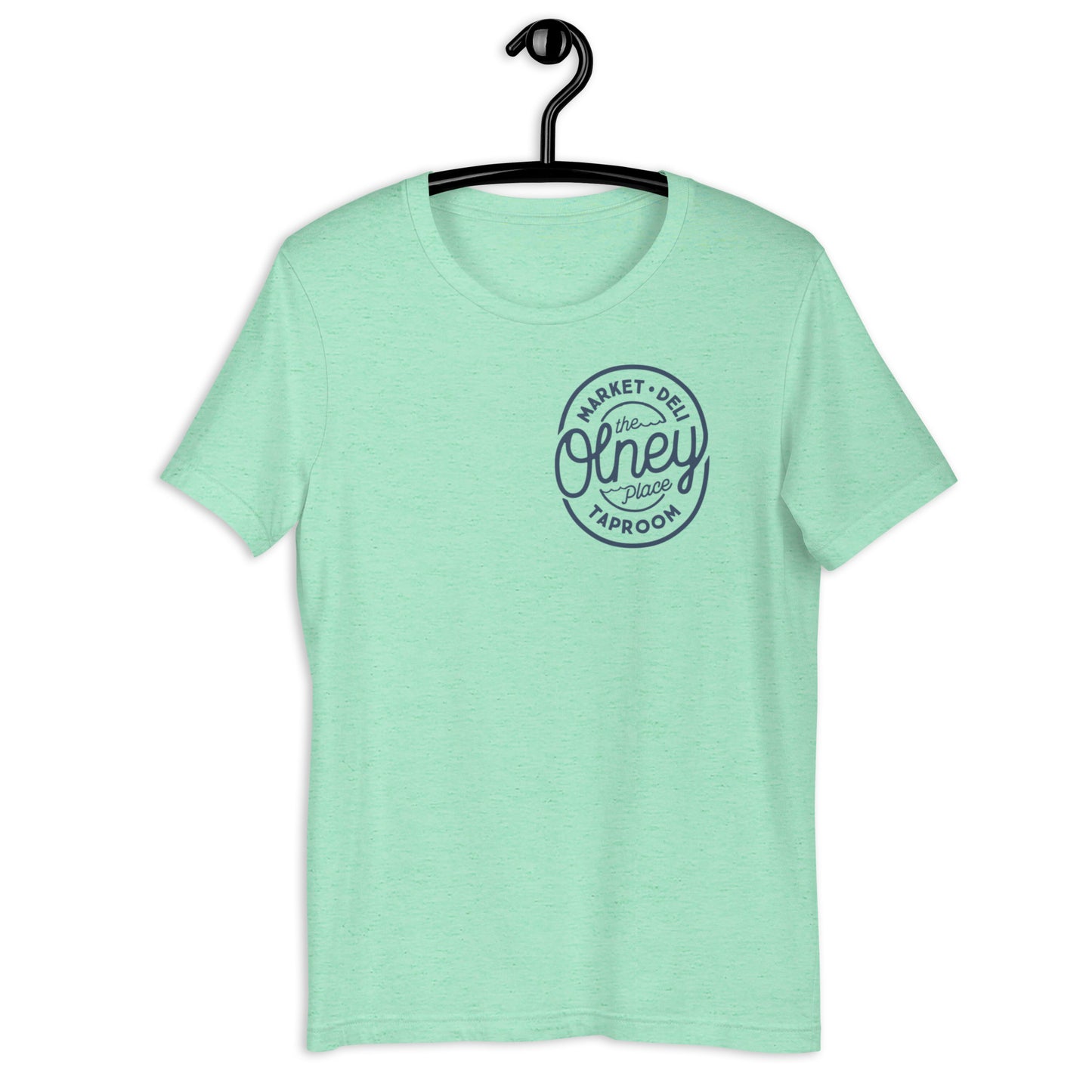 Olney place Basic tee Heather Midnight Navy