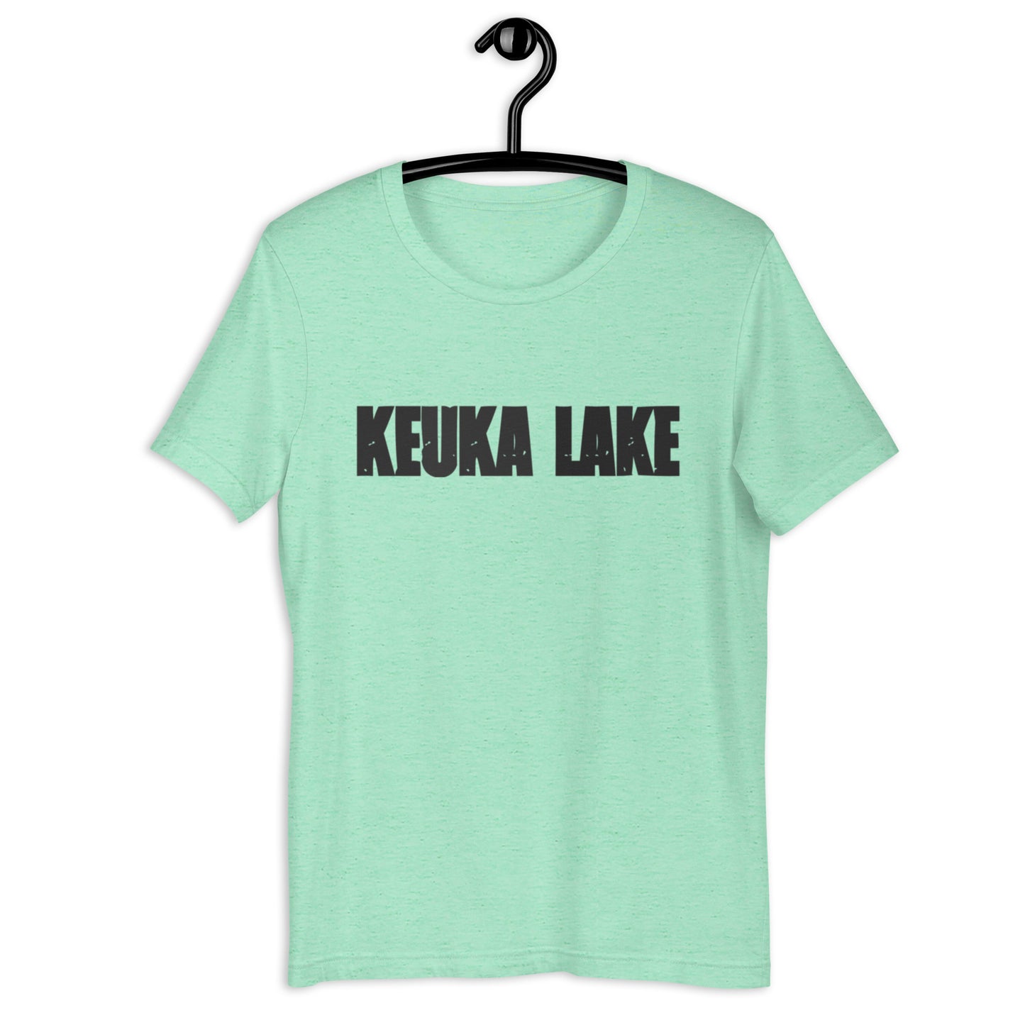 A walk in Keuka Lake Black Print