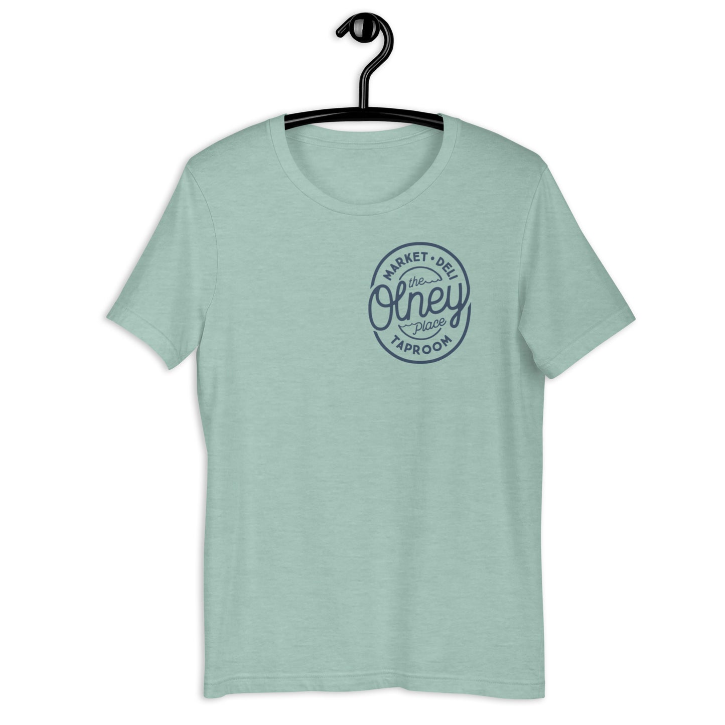 Olney place Basic tee Heather Midnight Navy