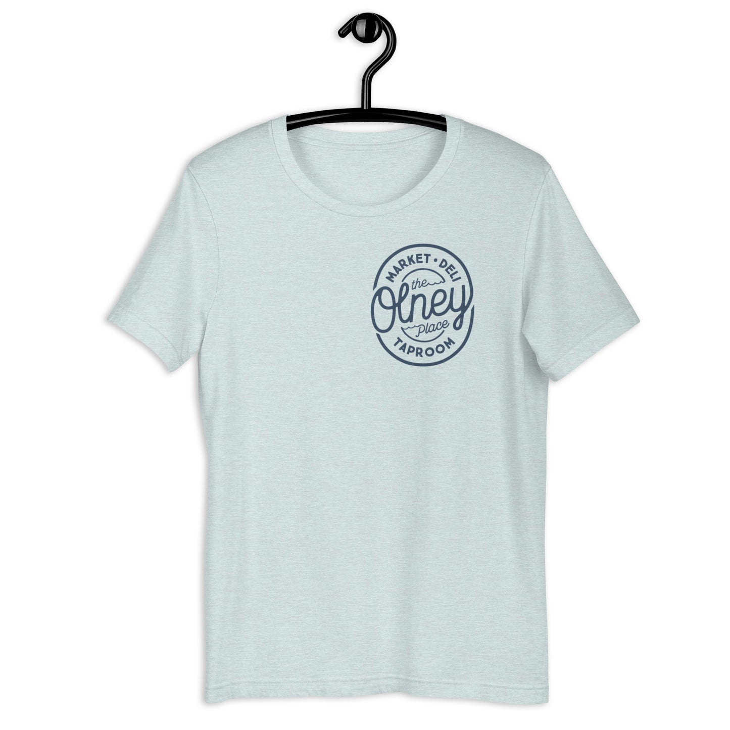 Olney place Basic tee Heather Midnight Navy