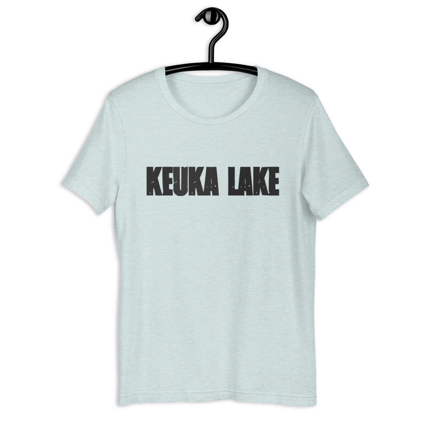 A walk in Keuka Lake Black Print