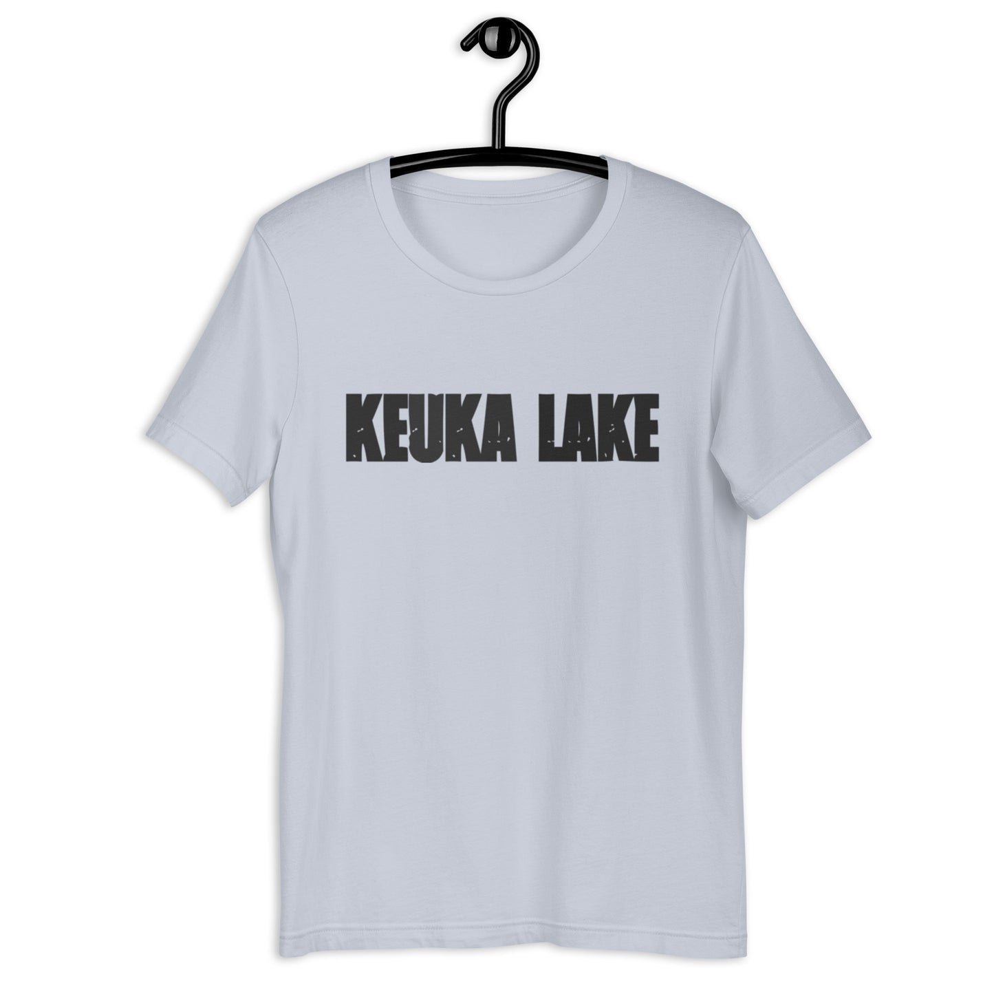 A walk in Keuka Lake Black Print
