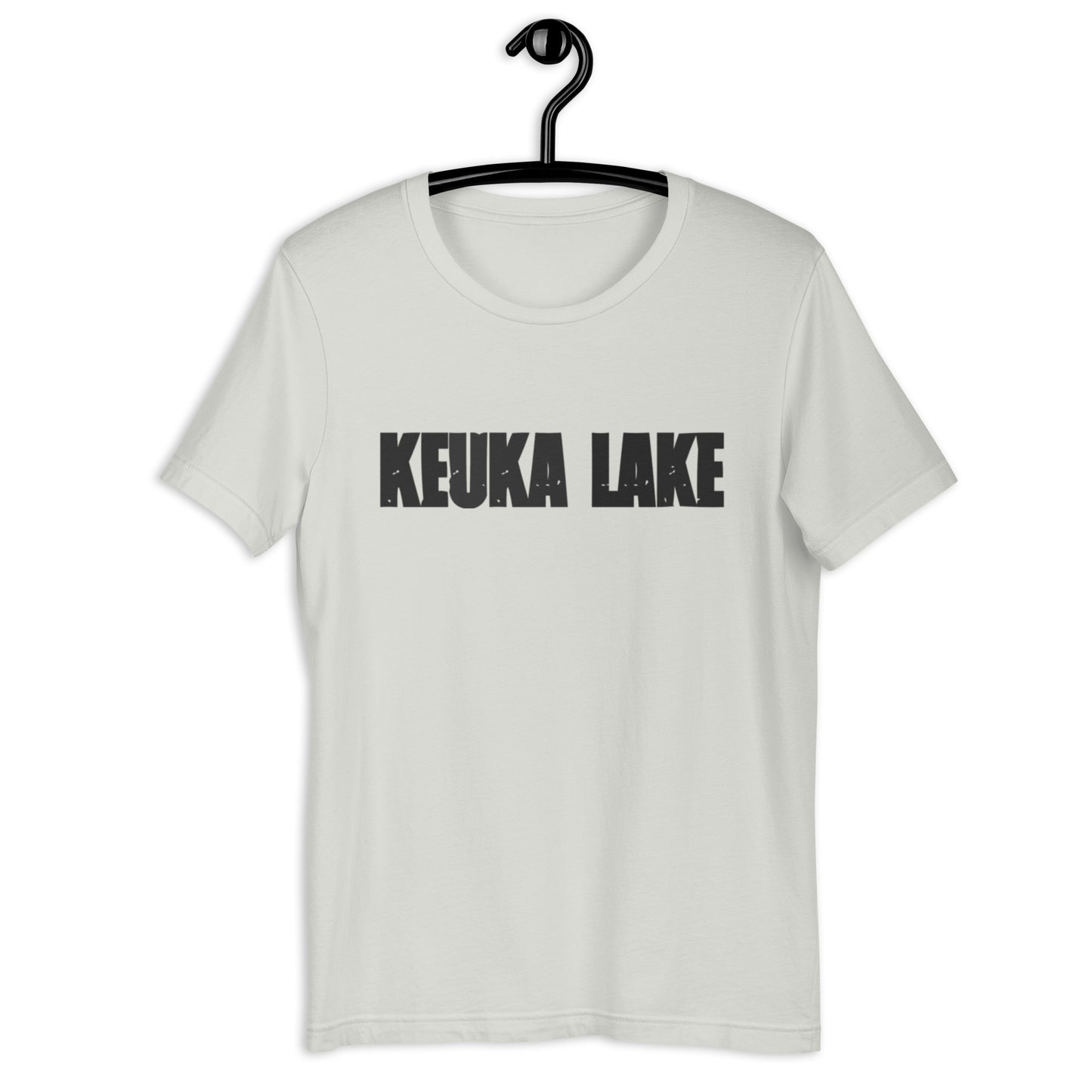 A walk in Keuka Lake Black Print