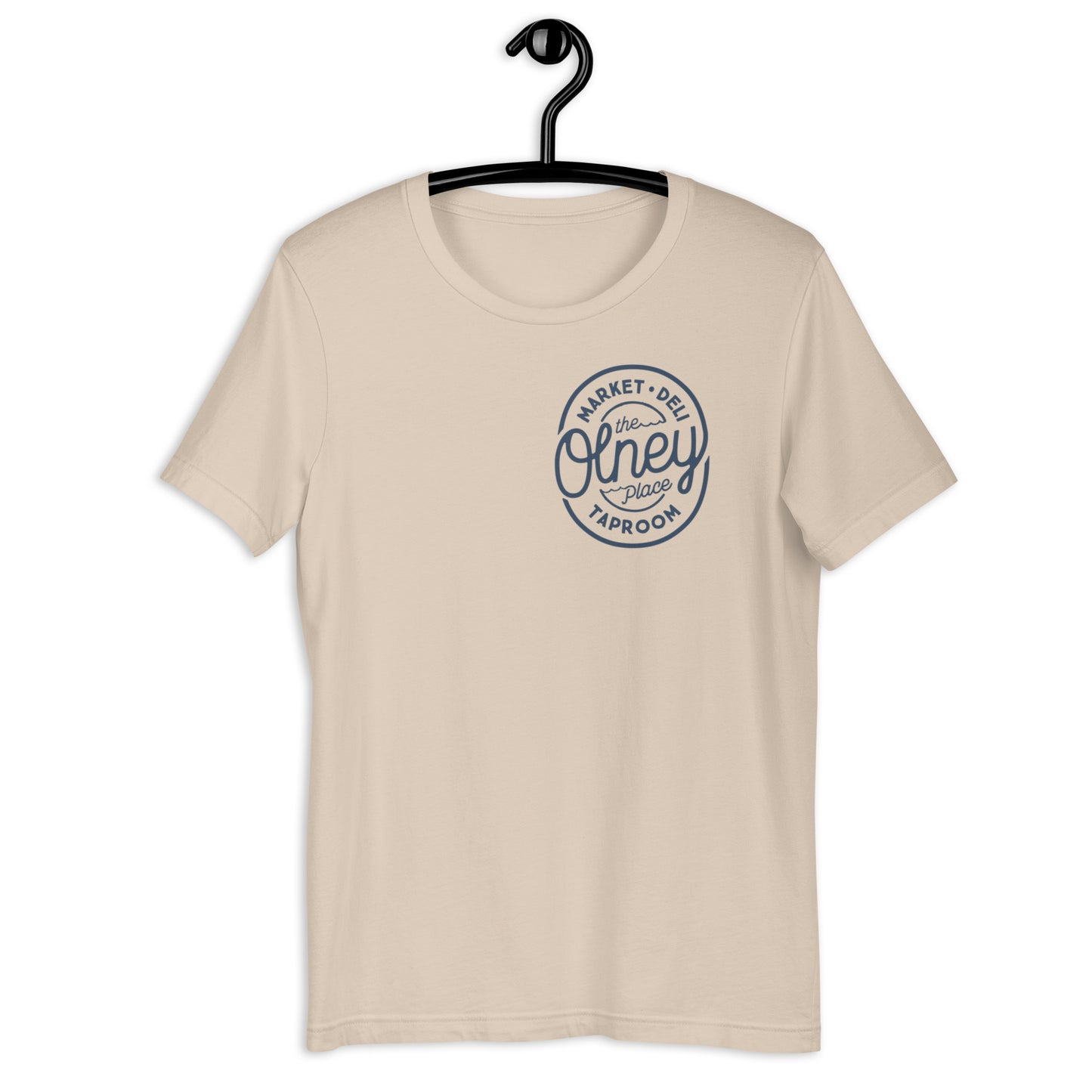 Olney place Basic tee Heather Midnight Navy