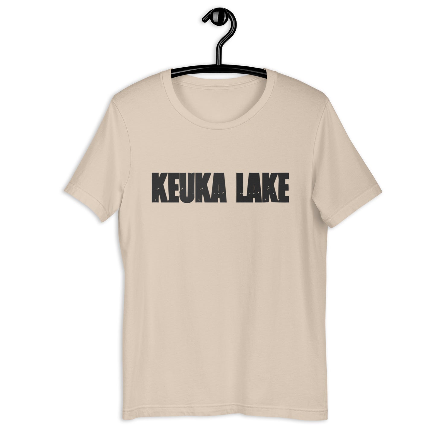 A walk in Keuka Lake Black Print