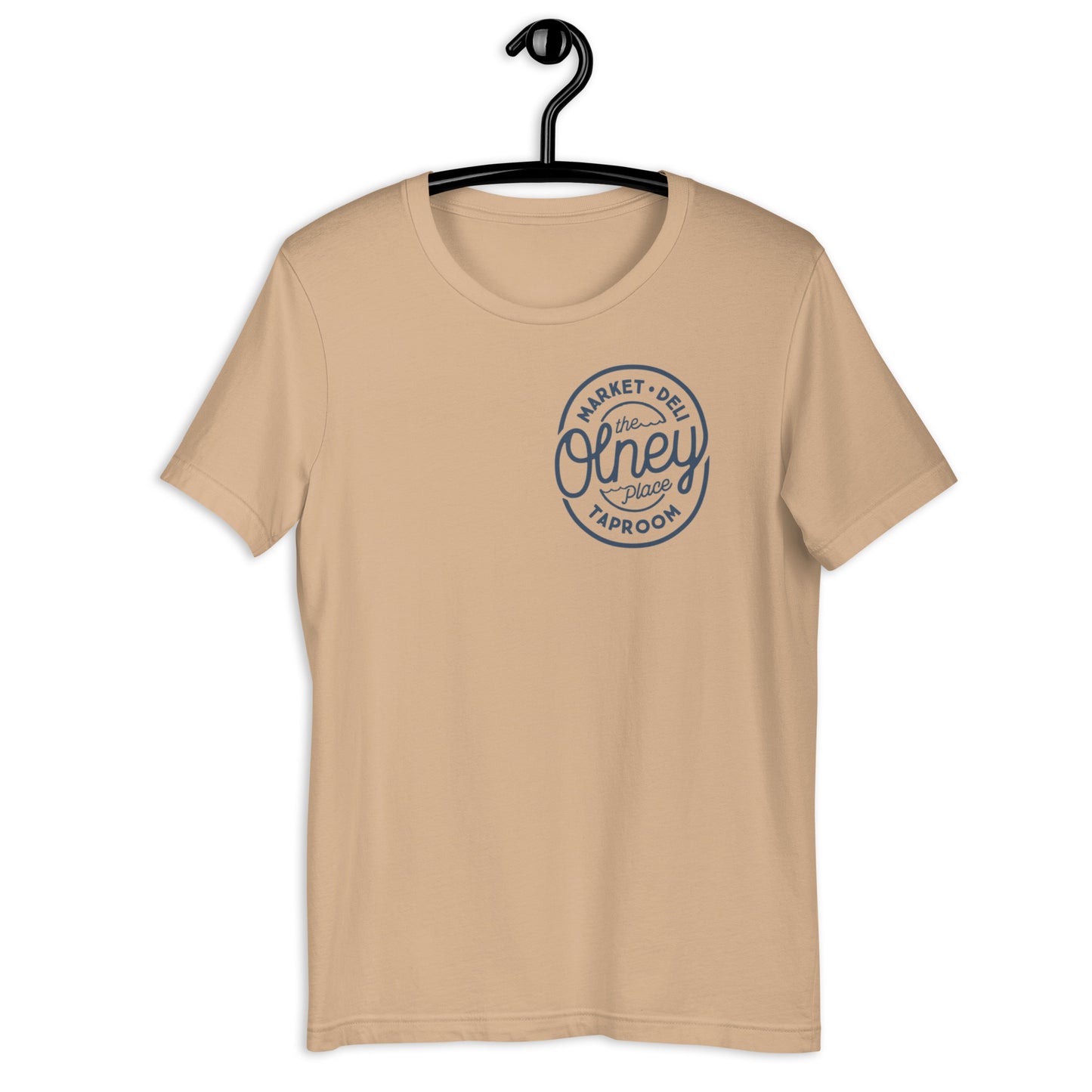 Olney place Basic tee Heather Midnight Navy