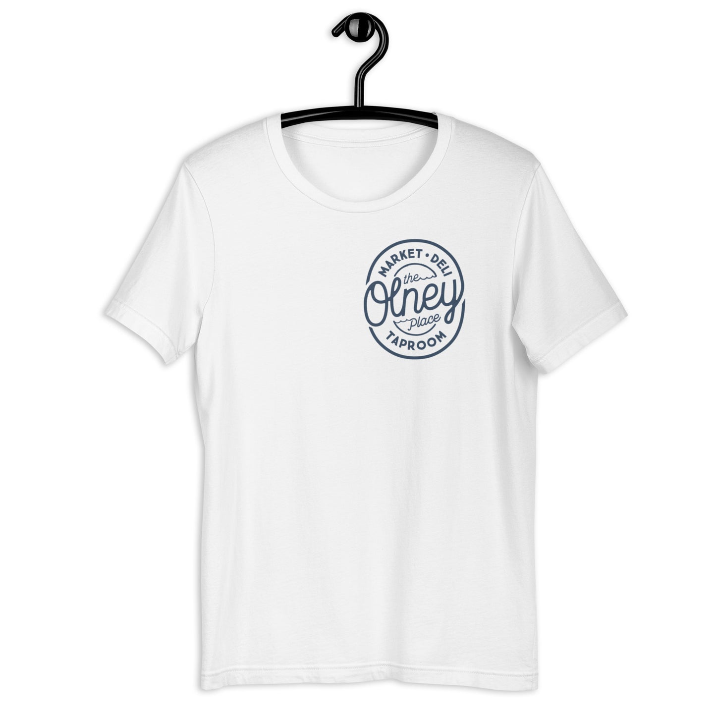 Olney place Basic tee Heather Midnight Navy