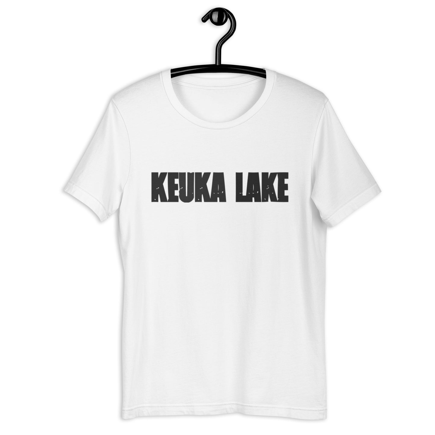 A walk in Keuka Lake Black Print