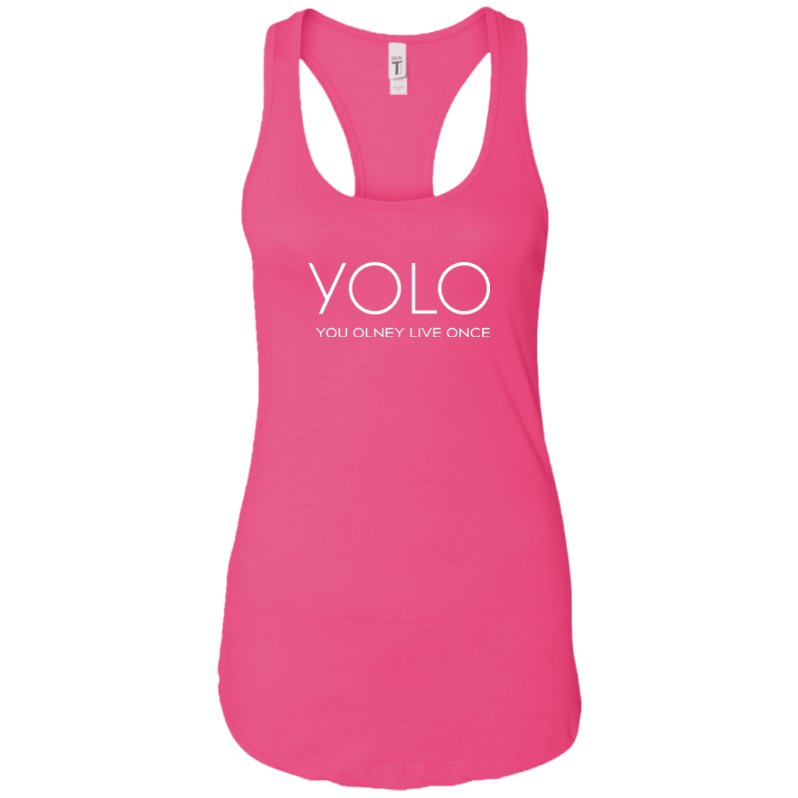 Pink YOLO Tank Keuka Lake
