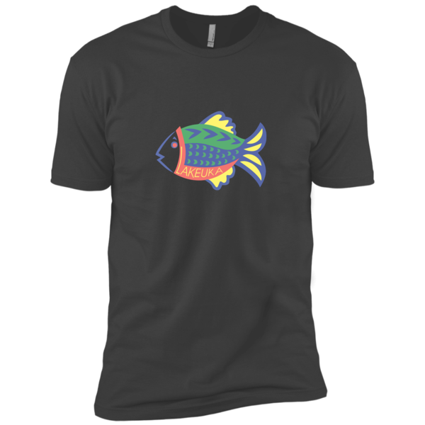 Lakeuka Fish Mens Short Sleeve
