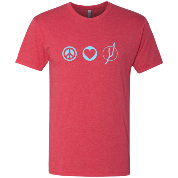 Peace Love Keuka Lake Mens Tshirt