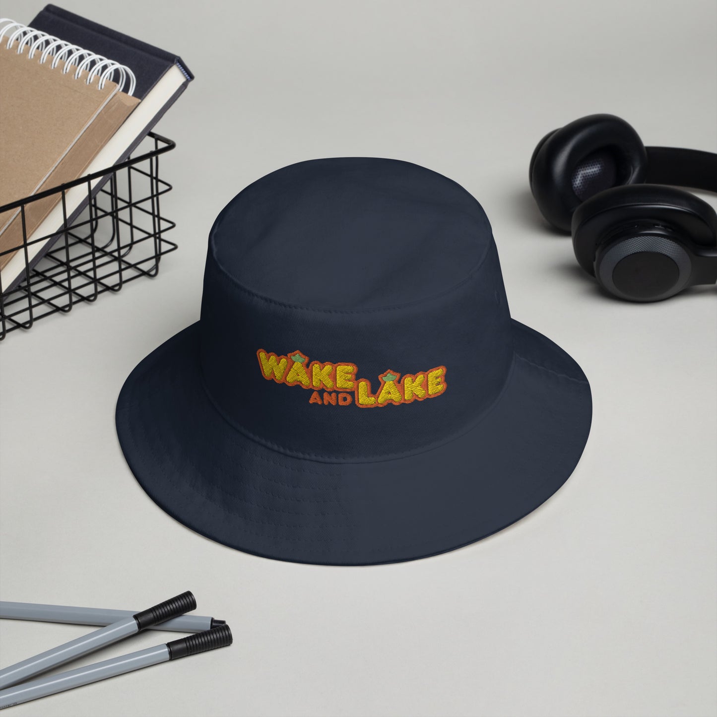 Wake and Lake Bucket Hat