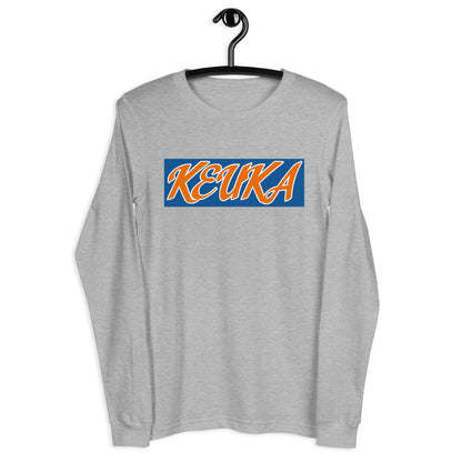 KEUKA Blue and Orange tees