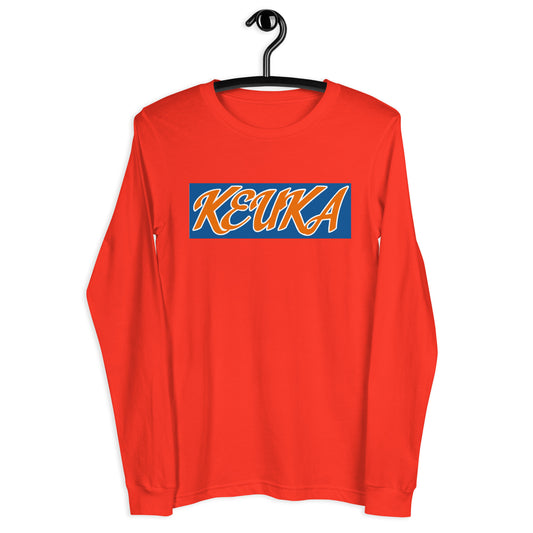 KEUKA Blue and Orange tees