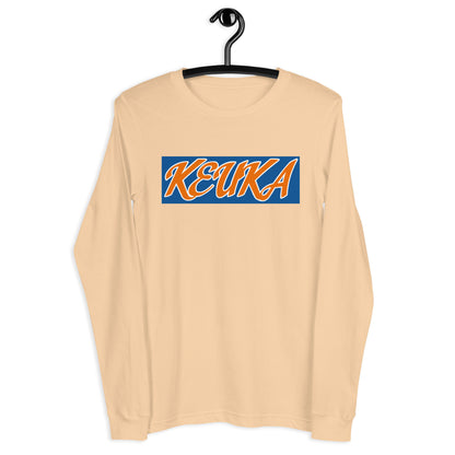 KEUKA Blue and Orange tees