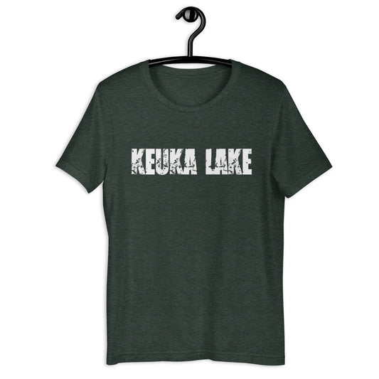 A walk in Keuka lake white print
