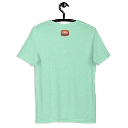 Olney place Basic tee Heather Midnight Navy