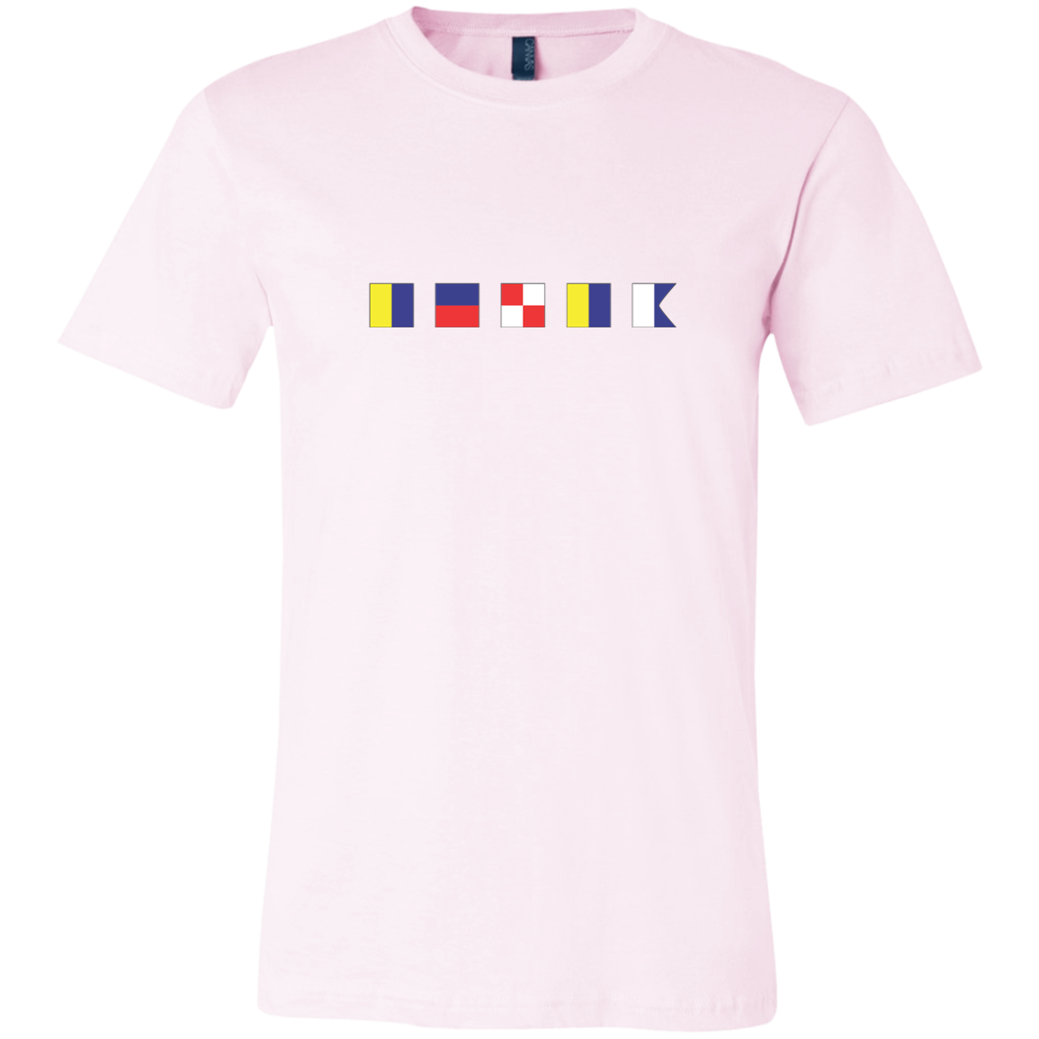 Nautical Flags Shirt Keuka Lake Short Sleeve